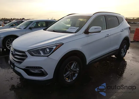 2017 Hyundai Santa Fe Sport 2.4L z USA, uszkodzony, nr VIN 5NMZU3LB9HH008121